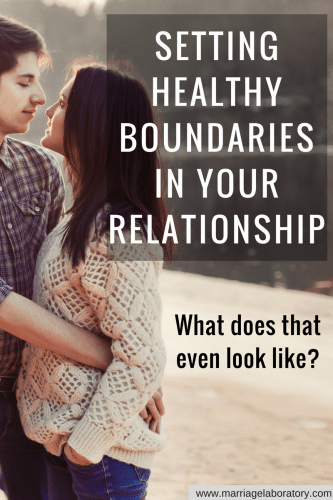 Setting healthy boundaries in marriage? How do you do that? What does that feel like? Click through to read more.