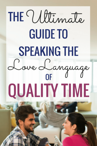 Quality time love language | 5 Love Languages | Gary Chapman