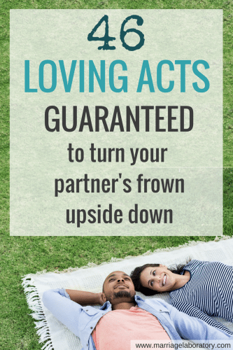 Loving Acts Guaranteed to Make Your Partner's Day | No matter your spouse's love language- these ideas will fit the bill!